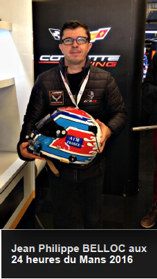 Jean Philippe BELLOC aux 24 heures du Mans 2016