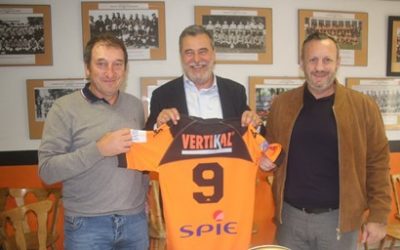 2019 : VERTIKAL® devient sponsor du Racing Club Narbonnais